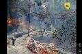 Incendiu la Plauru: Drone, un foc masiv în pădure