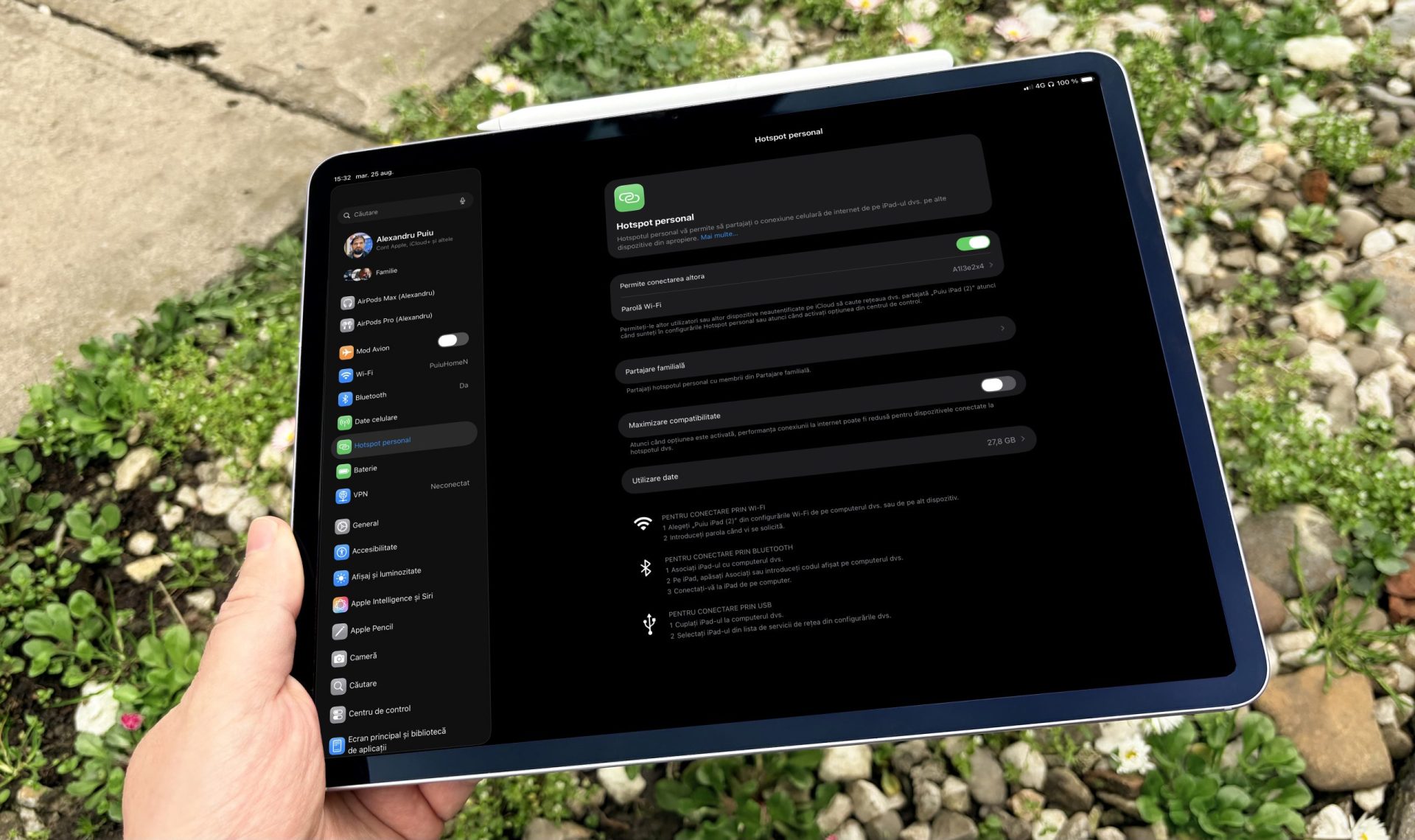 IPad Air devine hotspot pentru toți în vacanță