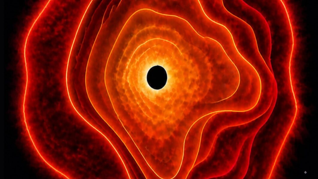 O stea cu o gaură neagră în centru, o premieră cosmică