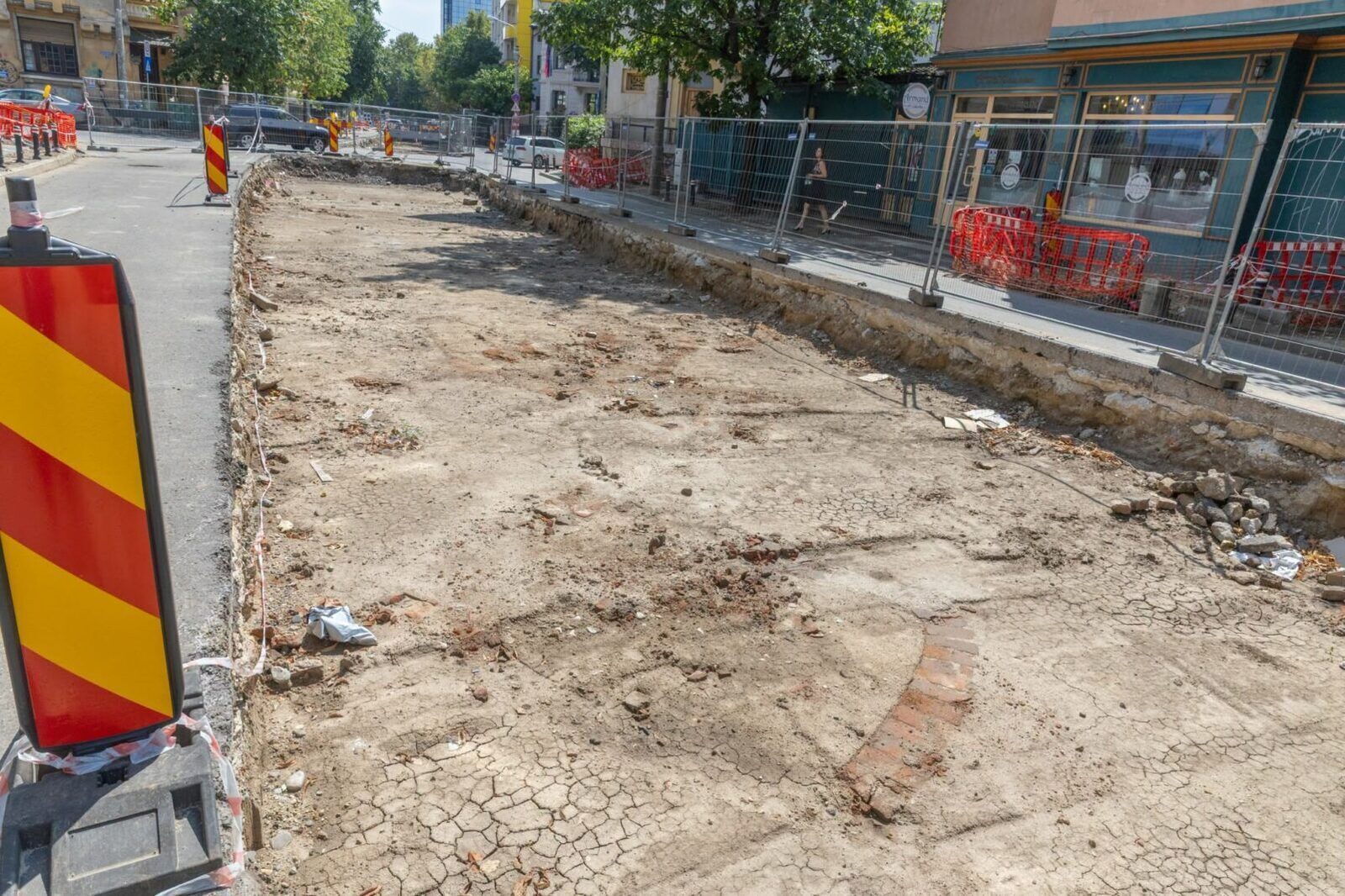 București: Șantier oprit, vestigii vechi sub beton