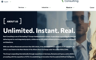 Grecii de la Real Consulting, acum la 97% din Smart UX București