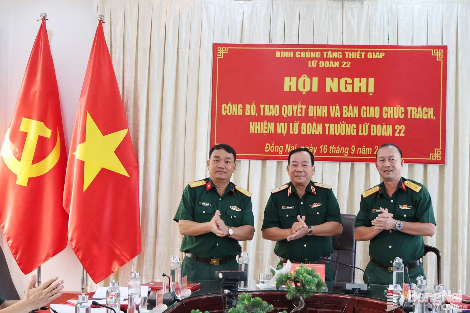 Colonelul Mai Thế Cường, nou comandant al Brigăzii 22