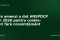 Ce amenzi a dat ANSPDCP în 2026 pentru cookie-uri fără consimțământ
