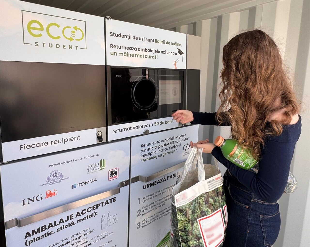 ECOTECA: Ce ambalaje aduc studenții la facultate