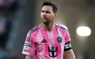 Lionel Messi #10 of Inter Miami.