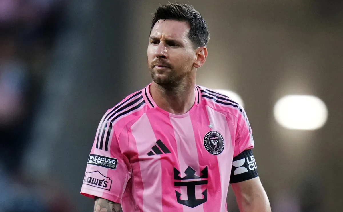 Lionel Messi #10 of Inter Miami.