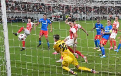 Dinamo a învins FCSB 2-1: Derby în flăcări, cu roșu și ratări