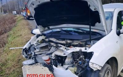 Focșănean izbit într-un cap de pod la Vidra