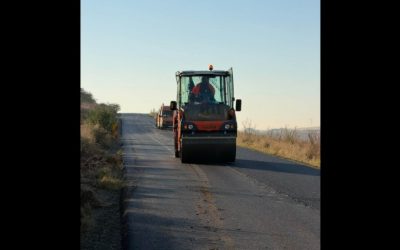 DJ 225 Runcu-Vulturu: 6.000 tone asfalt pentru modernizare