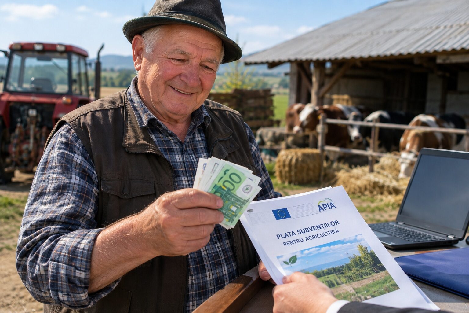Vârsta de pensionare elimină fermierii de la subvențiile APIA