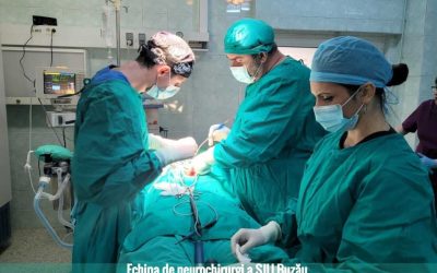 Tumoră gigant, scoasă de neurochirurgii buzoieni