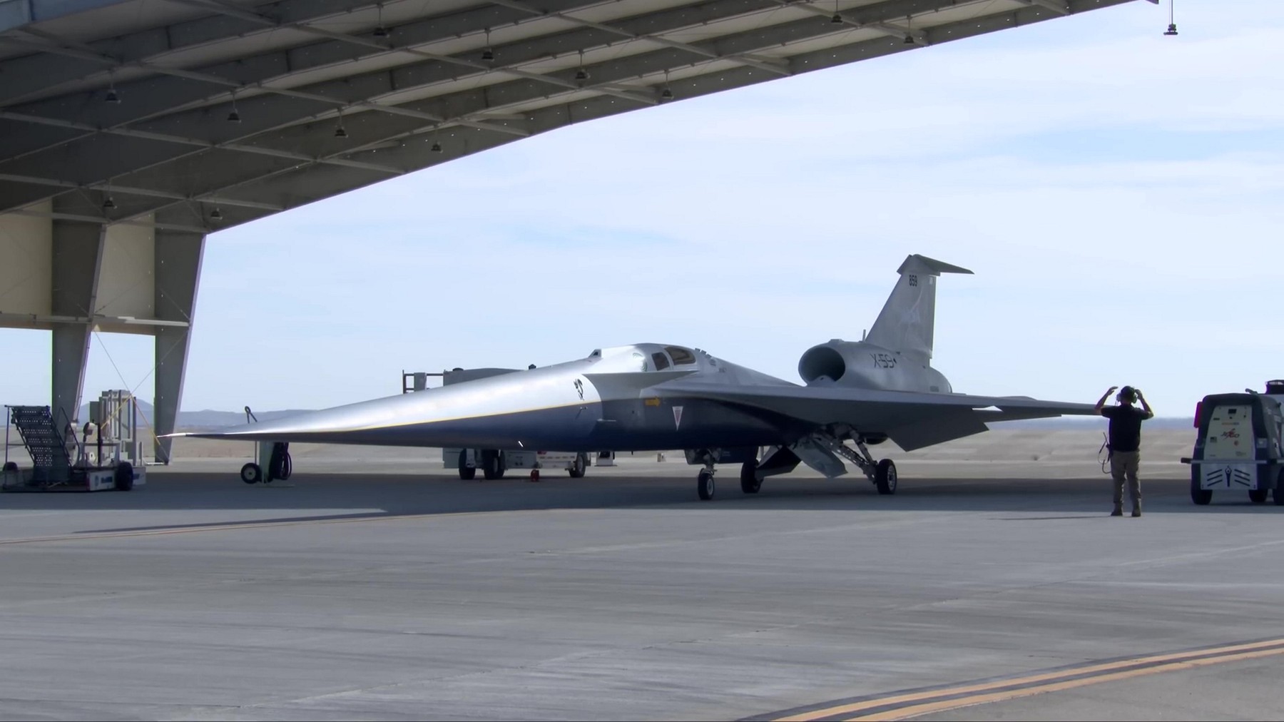 NASA: Avionul X-59 Quesst, gata de testul final supersonic