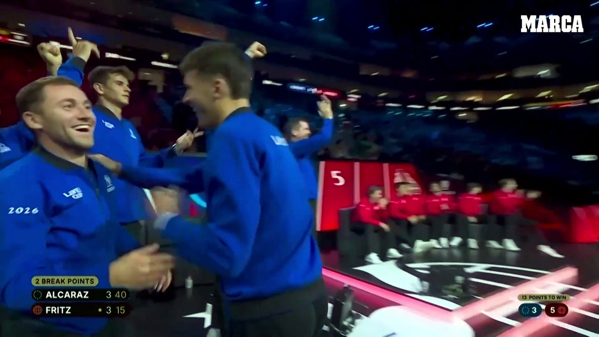 Alcaraz egalează recordul lui Federer în Laver Cup