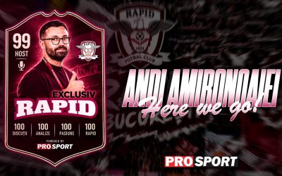 EXCLUSIV: ProSport aduce un nou prezentator pentru fanii Rapidului