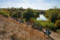 Voluntari în natură: 100 de oameni curăță un colț verde din Nordul Bucureștiului