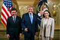 Administrația Prezidențială clarifică poza Nicușor Dan – Trump
