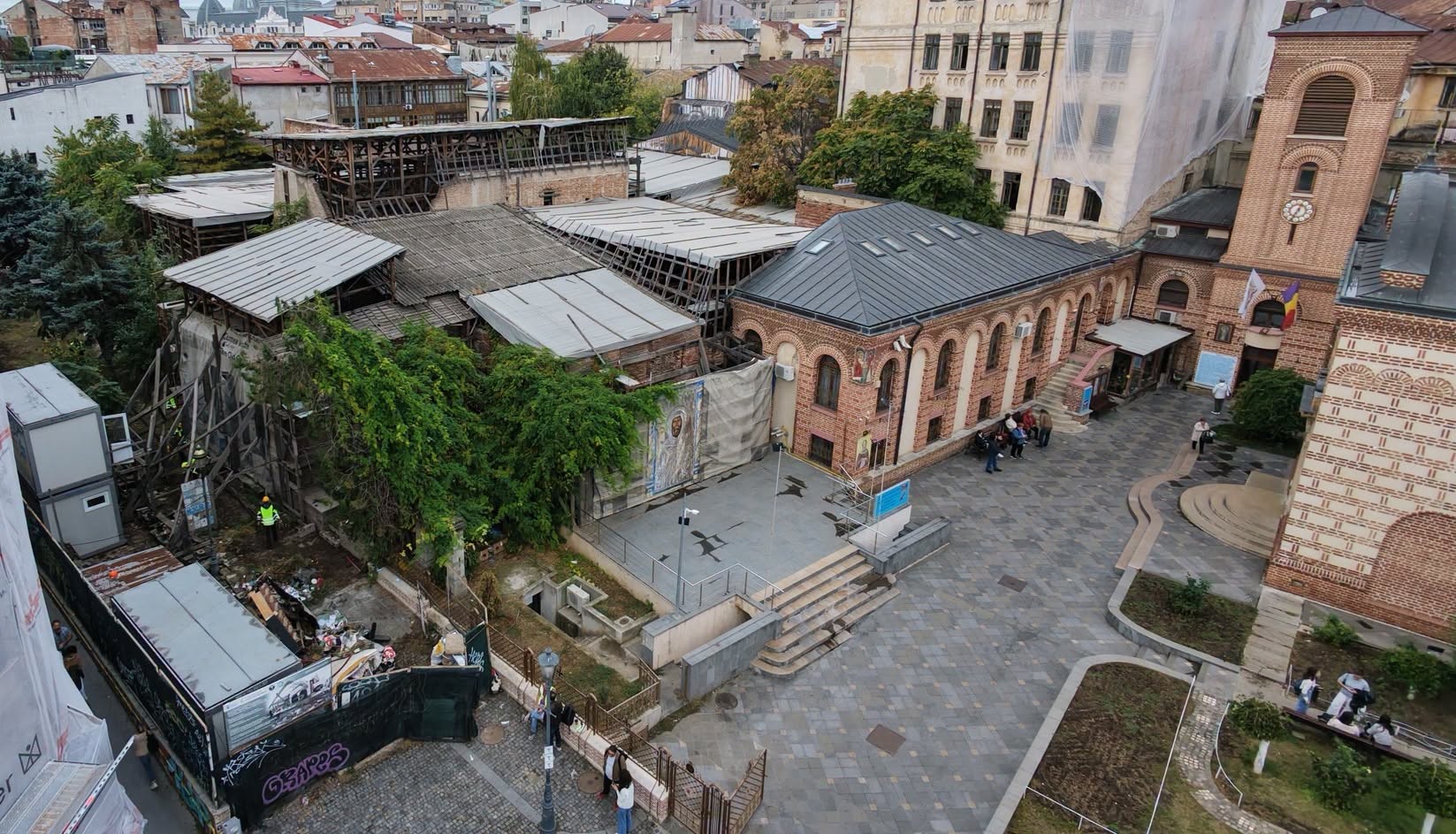 Palatul Voievodal, la început de reabilitare în Centrul Vechi
