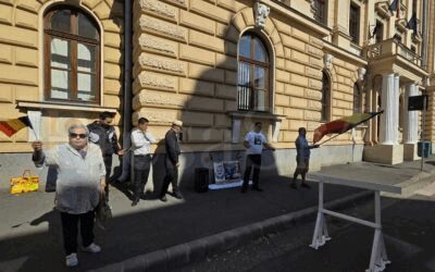 Un protest pentru Călin Georgescu s-a transformat în petrecere cu manele şi dedicaţii "pentru doamna Cristela"