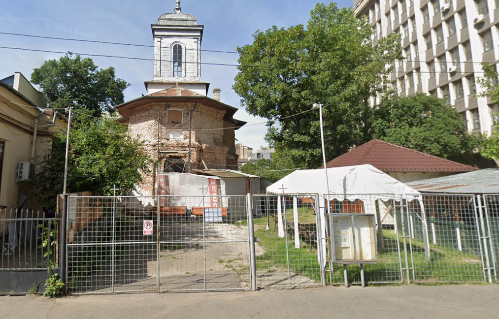 Biserica Manea Brutaru, reabilitare de 10 milioane lei. S-a găsit o necropolă cu 100 de morminte