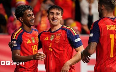 Spain 3-1 Czech Republic: World champions secure victory to maintain winning run