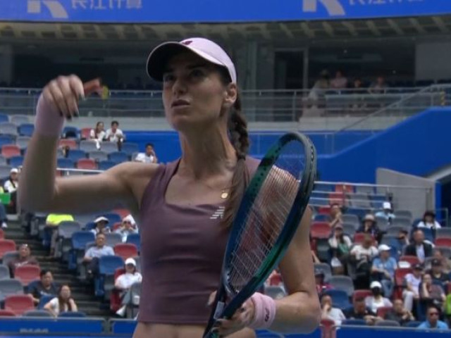 CÎRSTEA demolază în primul set la Wuhan! Sorana, mare!