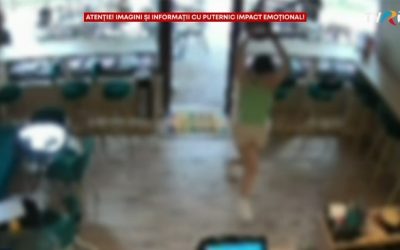 Tânără atacă oameni la Constanța. Imagini șocante din supraveghere