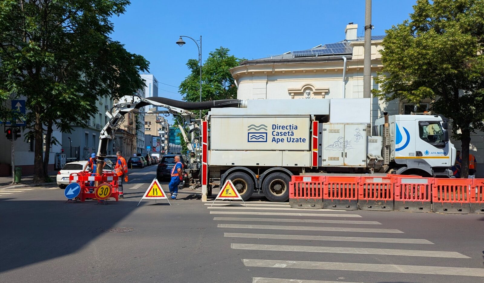 Apa Nova taie apa rece în București. Vezi străzile afectate