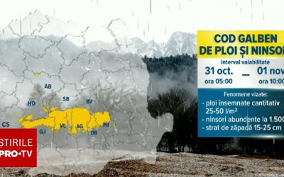 România, sub polei: Iarnă cumplită de la 1 noiembrie