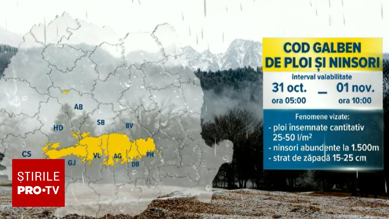 România, sub polei: Iarnă cumplită de la 1 noiembrie