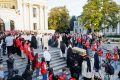 Moaștele Sfântului Paisie la București, oprit în drum