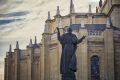 Procesiune în București pentru Papa Ioan Paul al II-lea, luptător anticomunist