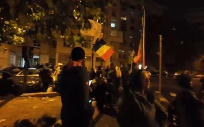 Susținători Călin Georgescu la Arestul Central. „Iisus este cu tine”